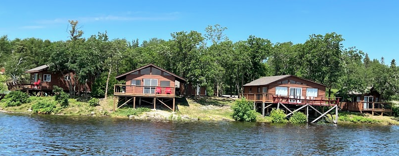 Big Narrows cabins at Lake of the Woods